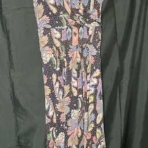 Maeve Anthropologie Leslie Midi Dress with a paisley print. Size S